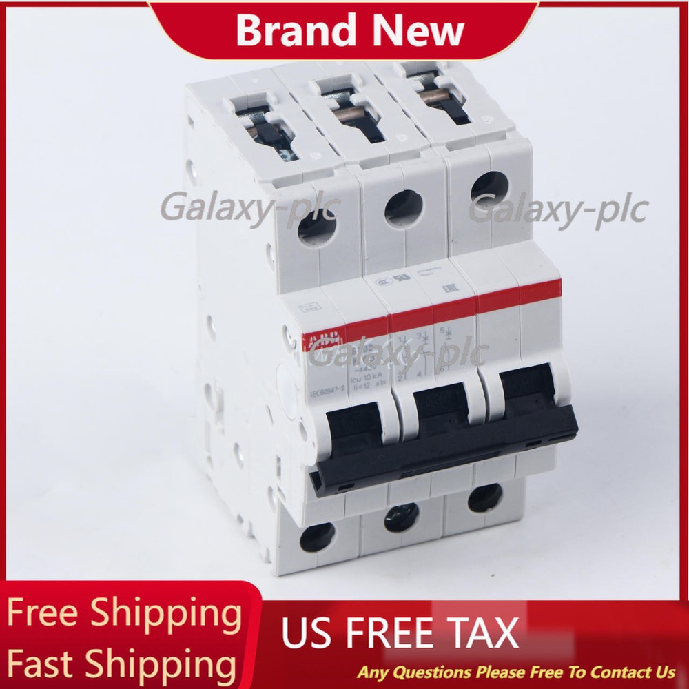 1PC ABB S203-K63 3P 63A circuit breakers New