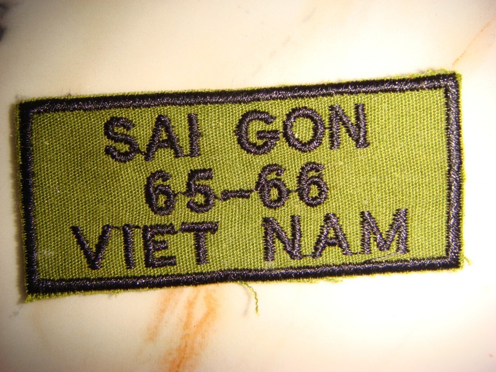 SAIGON 65-66 VIETNAM WAR PATCH