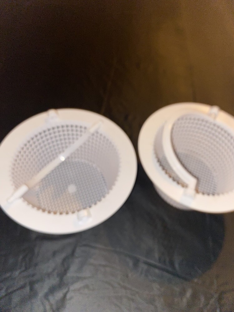 FibroPool Swimming Pool Skimmer Basket with Handle (2 Pack) Replacement Strainer