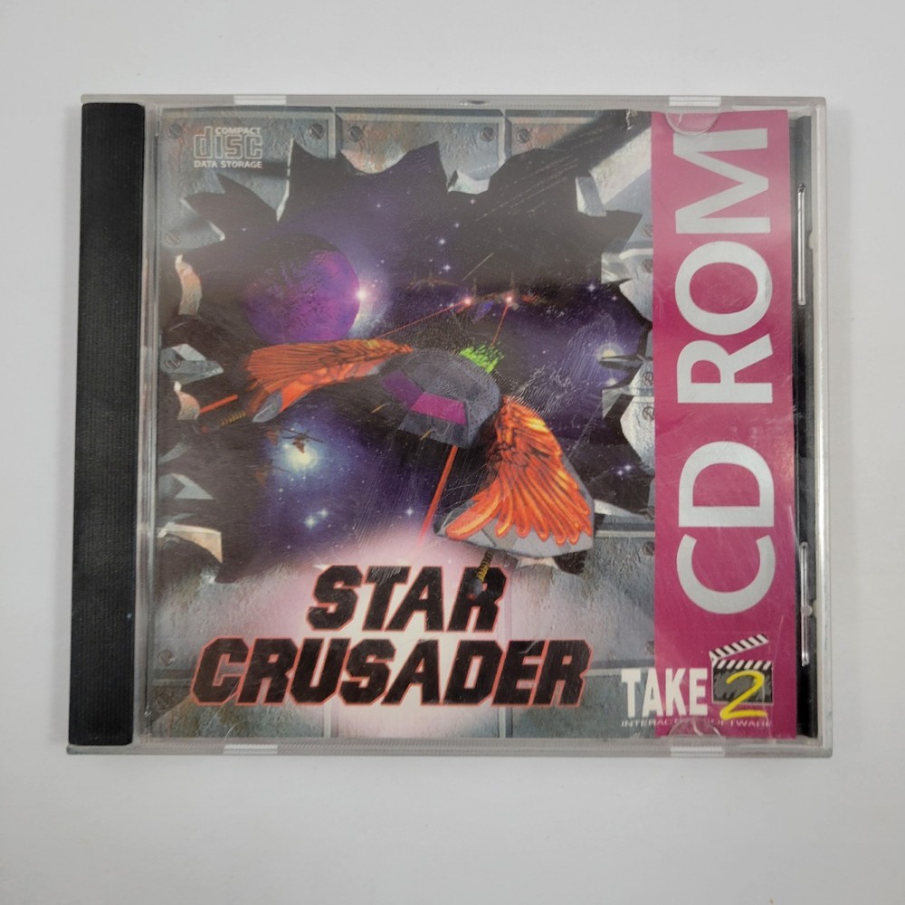ITHistory (1994) IBM PC Software: STAR CRUSADER (Take 2/ Gametek) CD