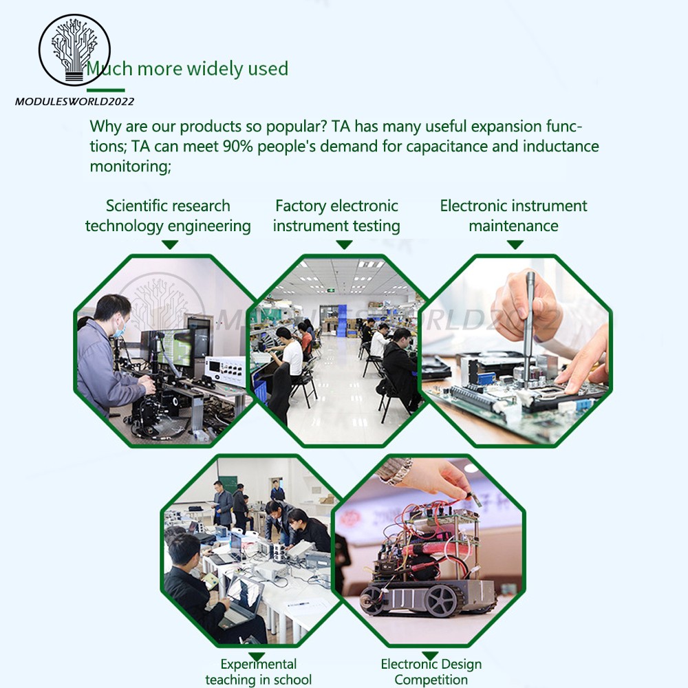 Digital LC100-A LCD High Precision Inductance Capacitance L/C Meter Tester