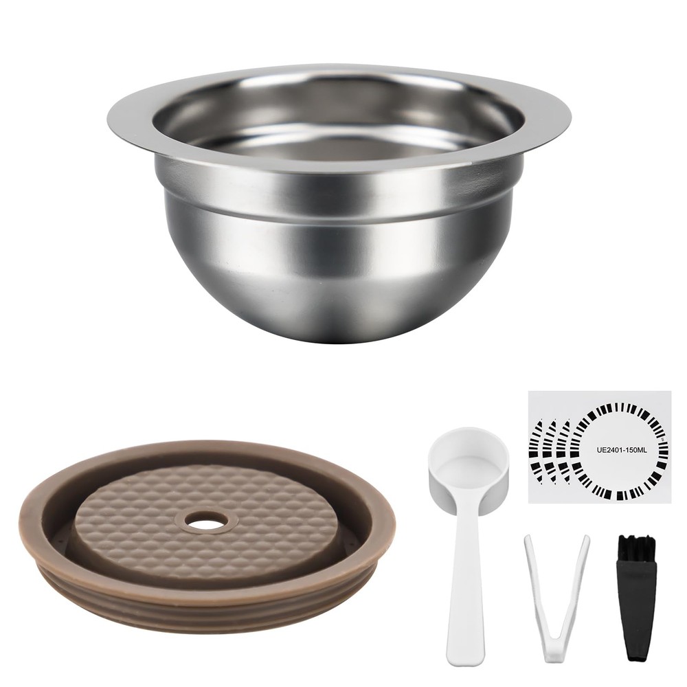 Reusable Capsules Compatible with Nespresso Vertuo Plus/Vertuo Next/Vertuo PO...