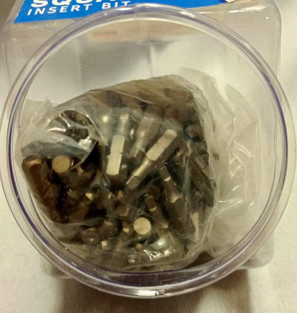 Bestway Tools S2 Steel #2 Square Bit Insert 300 Pcs.