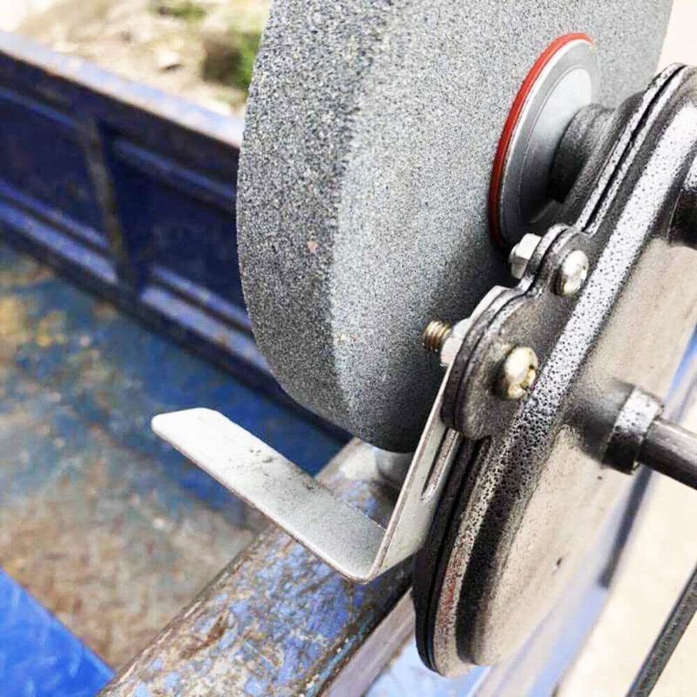 6” Hand Grinder Bench Mount Hand Crank Grinder Sharpener Tool Knives Sharpener
