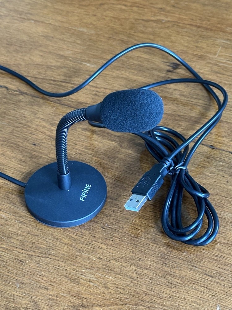 FIFINE Mini Gooseneck USB Microphone K050