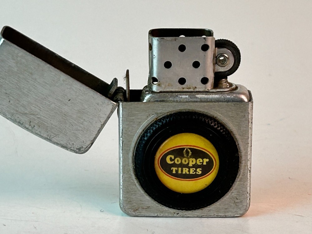 Vintage Cooper Tires Cigarette Lighter, Original