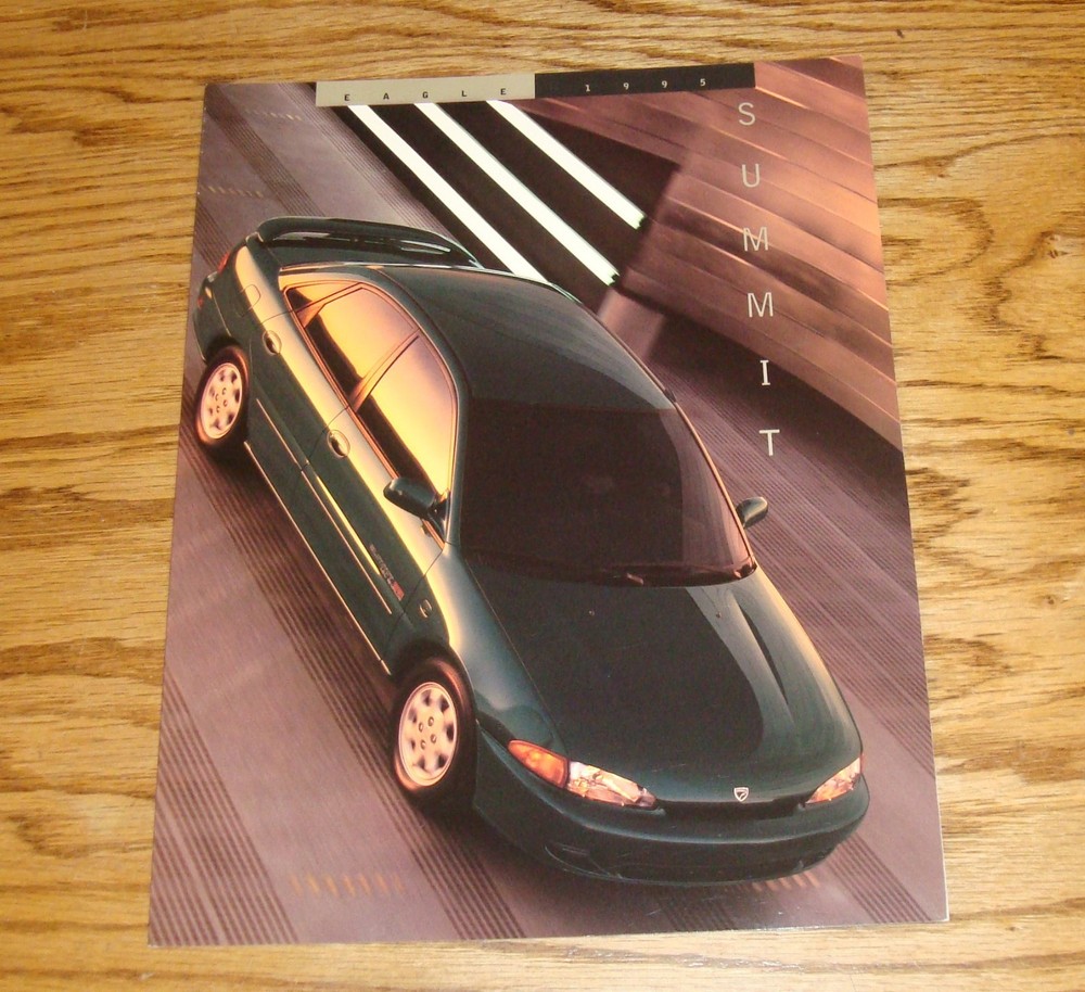 Original 1995 Eagle Summit Foldout Sales Brochure 95