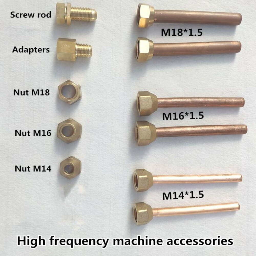 High frequency induction Accessories heating coil copper joint copper tube