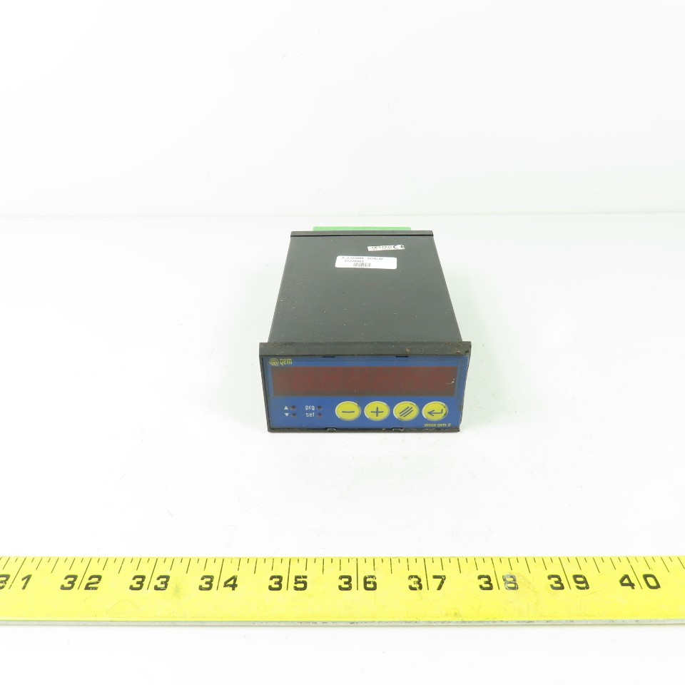 QEM HM207.04A/T018/1/E/24 Programmable Electronic Speed Regulator Panel Meter