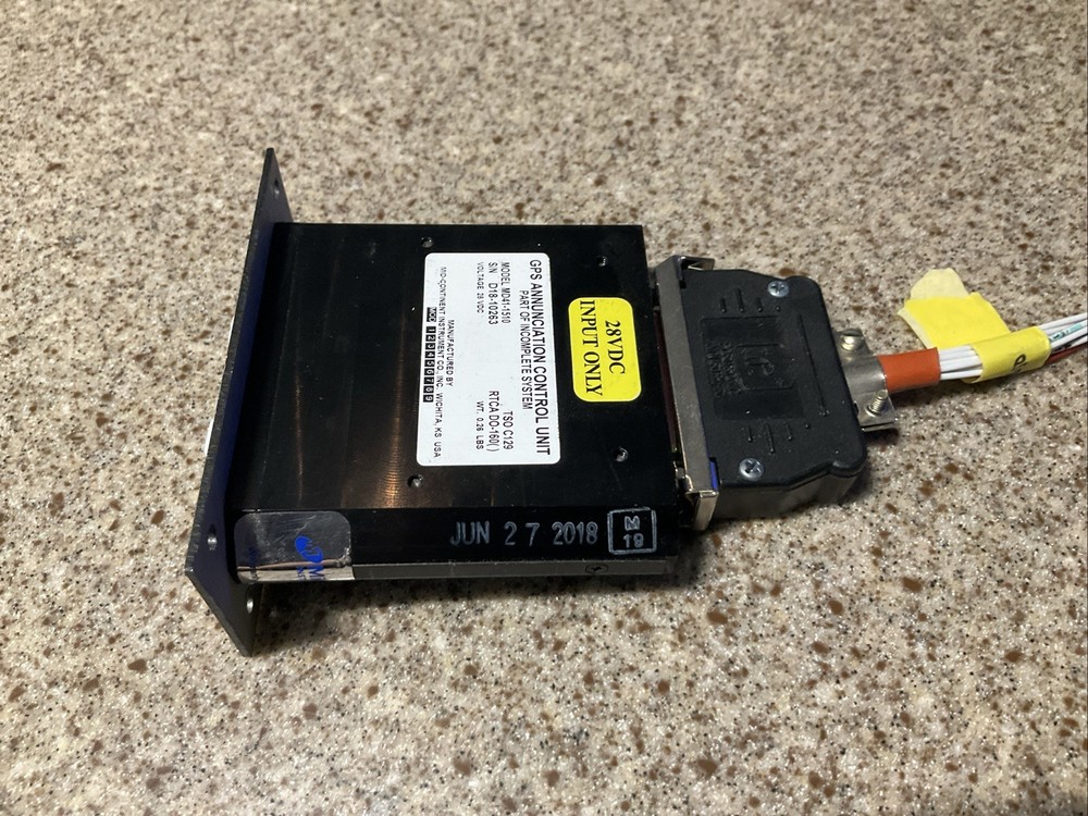 Mid Continent MD41-1510 GPS Annunciation Control Unit