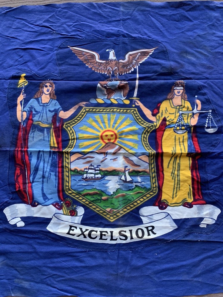 Vintage New York State Flag