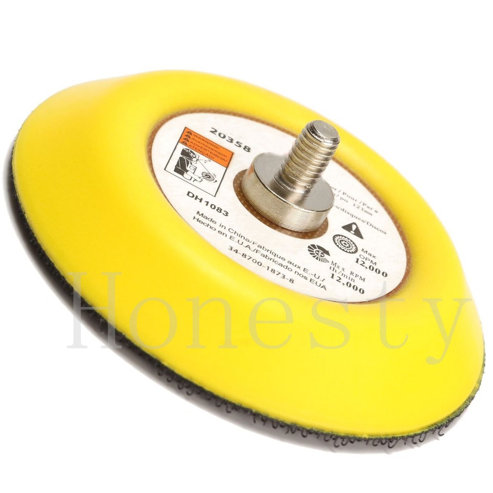 Polishing Sander Backer Plate Napping Hook And Loop Sanding Disc Pad 2"/3"/4"