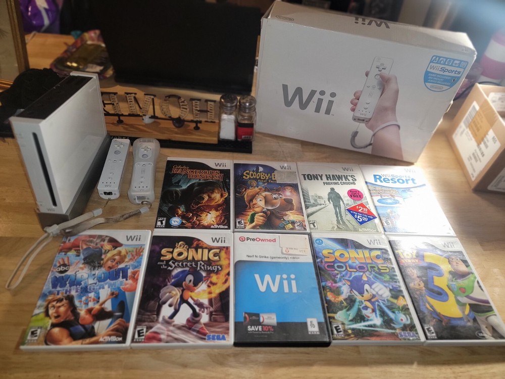 nintendo wii bundle with games