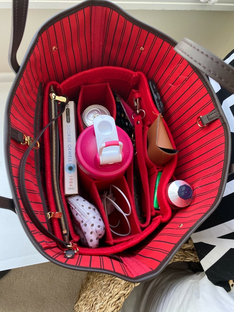 NEW! AlgorithmBags® for LV Neverfull MM Organizer Insert Liner Shaper Divider