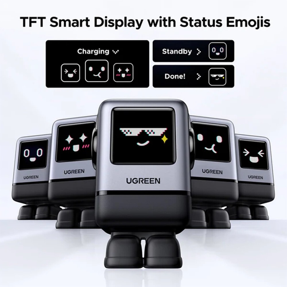 UGREEN Uno Robot 100W USB GaN Fast Charger #45514B