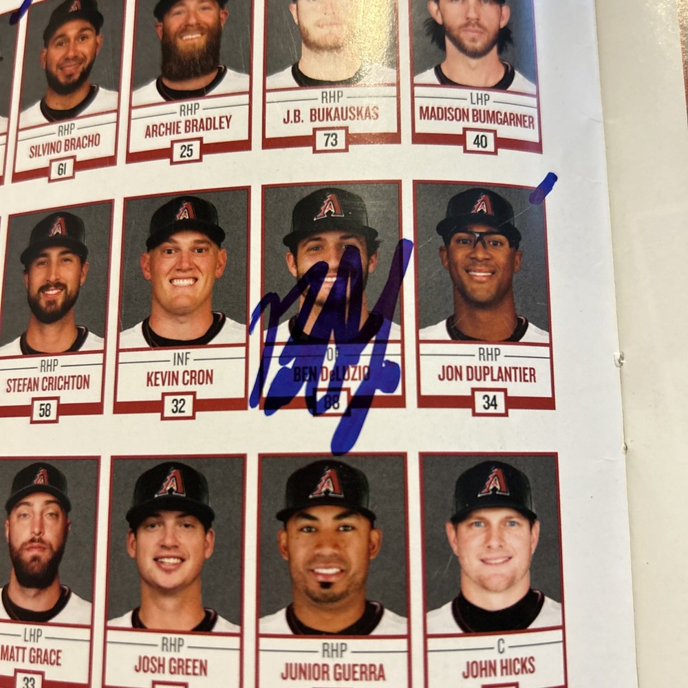 2020 Spring Training Program with Autographs