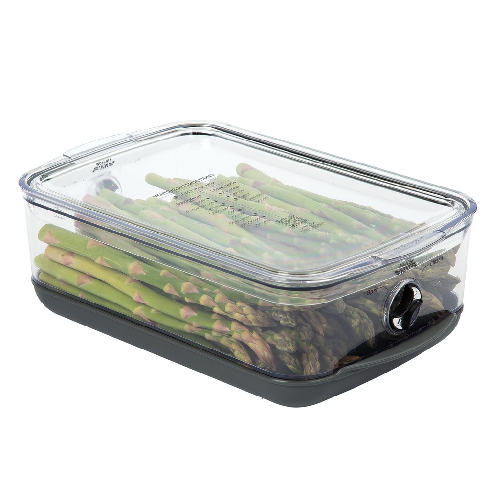 ProKeeper Stackable Produce ProKeeper Storage Container with Stay-Fresh Vent ...