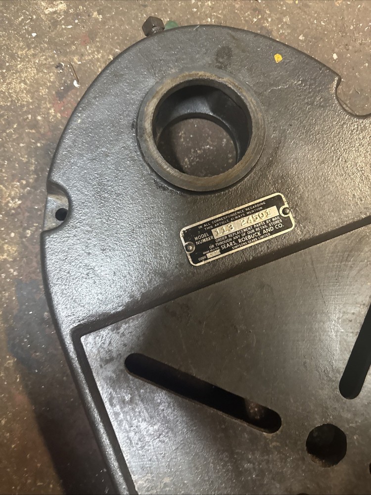 Craftsman 150 100 Drill Press 15” Drill Press Bench Top Base 2 3/4 Column