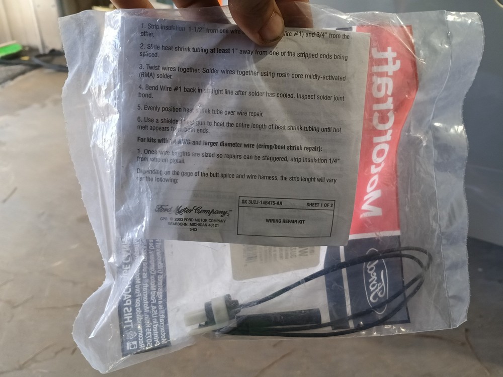 Connector  Motorcraft  WPT216