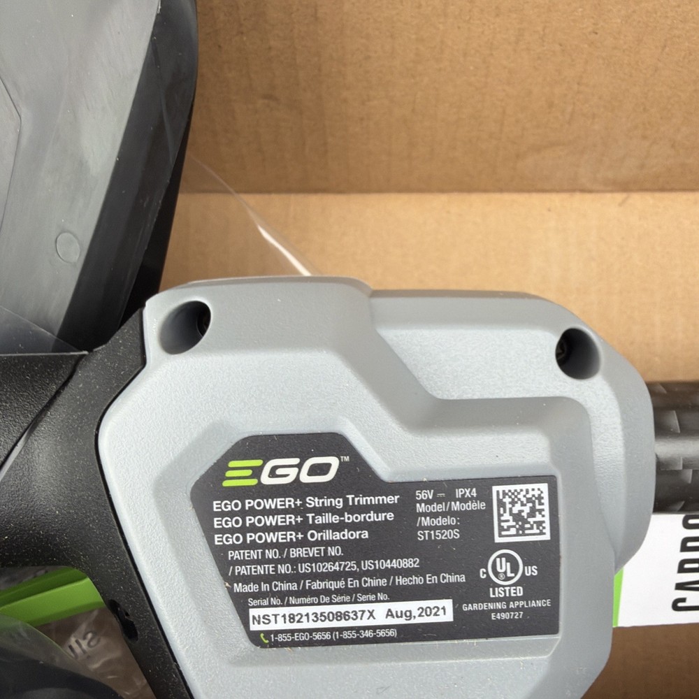 EGO String Trimmer ST1520S Carbon Fiber Shaft (TOOL ONLY) MISSING LOWER GUARD