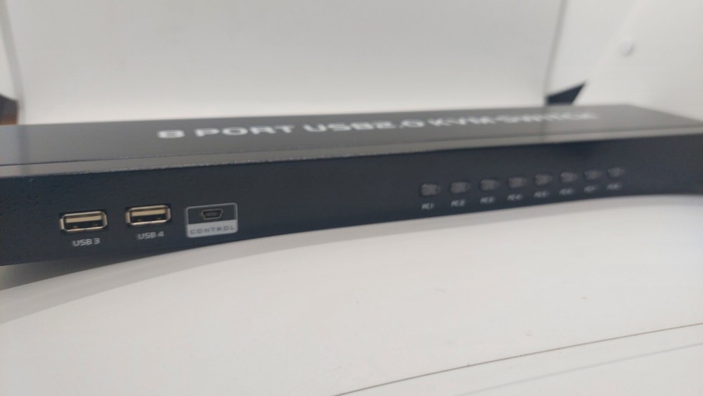 8-Ports External KVM switch Black Box, (A9)