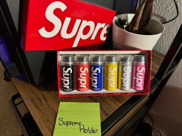 Supreme x Montana Cans (6 Mini Cans)  SS21 Graffiti!!!