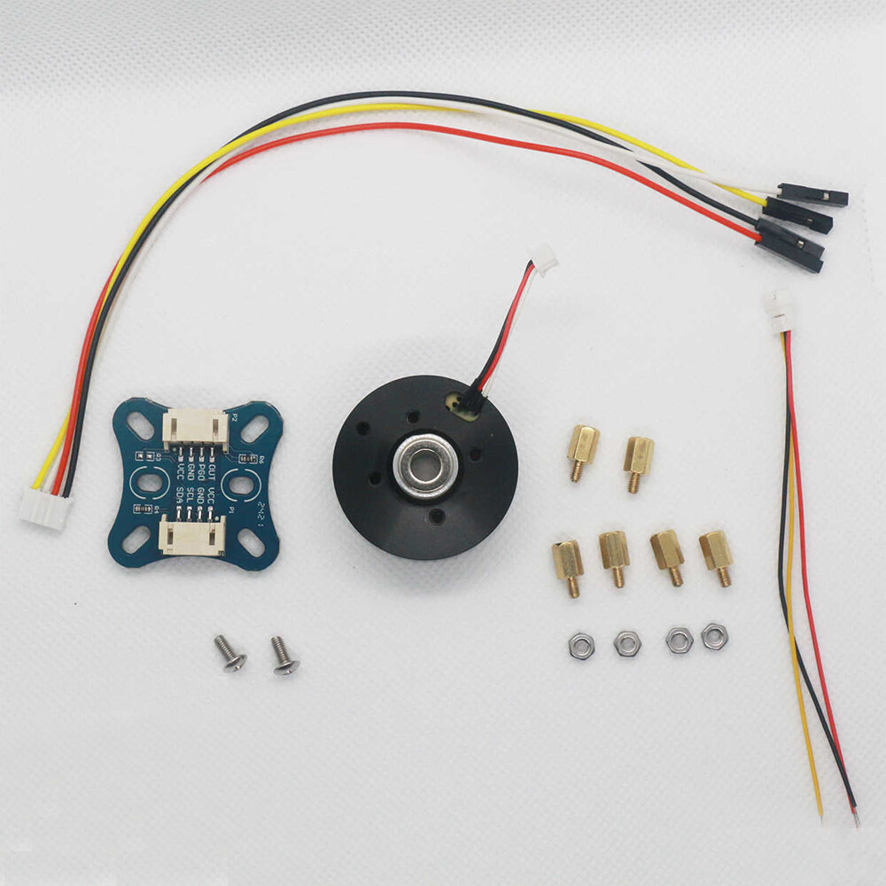Brushless DC Motor+ AS5600 Magnetic Encoder Hall Sensor Rotor BLDC FOC Control