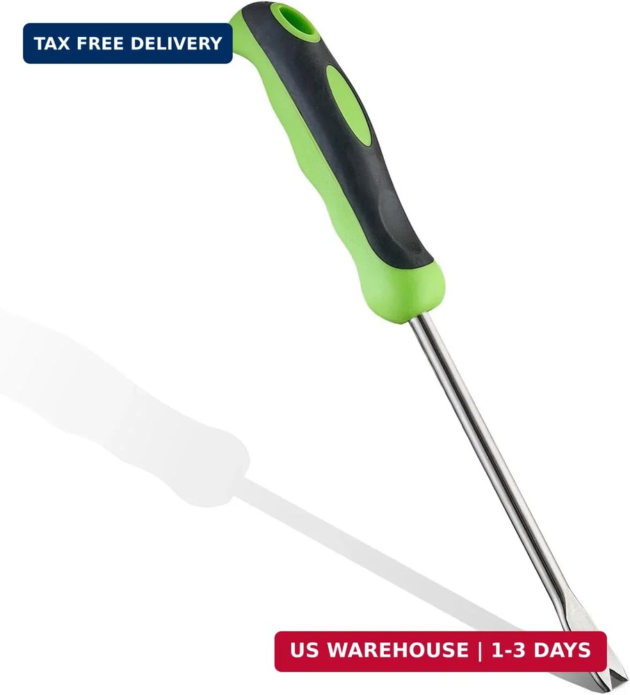 Weed Puller Tool, Stand Up Dandelion Weeder with Long Handle, Heavy Duty Stainle