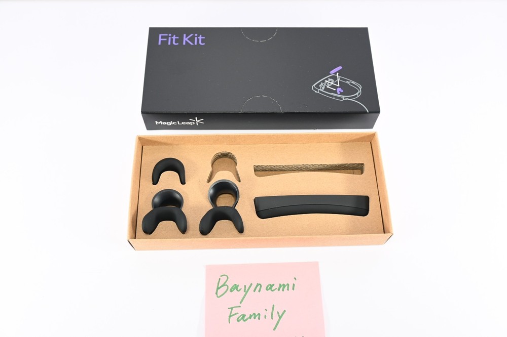 Genuine Magic Leap 2 AR Headset Fix Kit - 3 Nose Pieces - 1 Forehead Pad