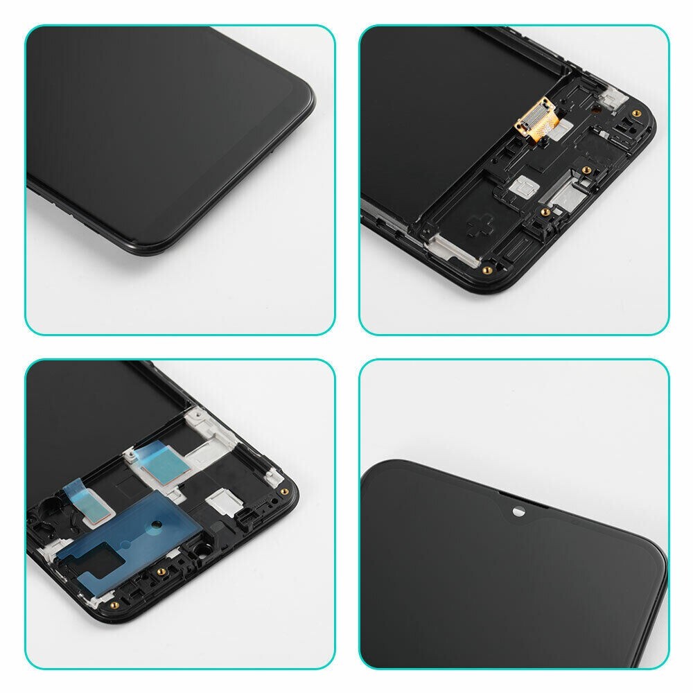 For Samsung Galaxy A20 A205U LCD Touch Screen Digitizer Frame Display Assembly
