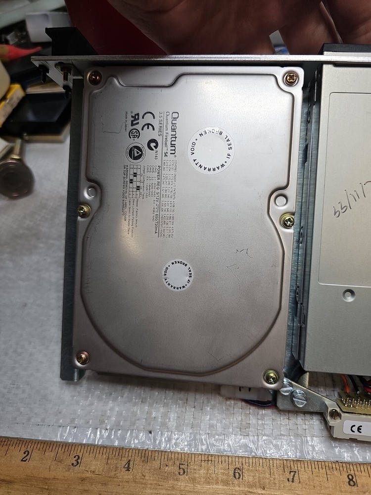 Xycom XVME-955 Storage Module 3.5" Floppy/Hard Drive *W/HDD* for MV Controller