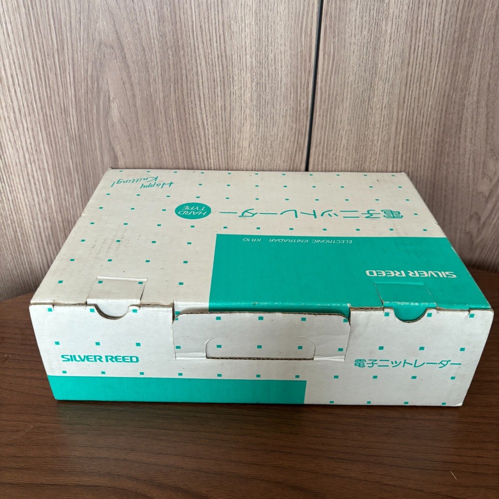 Silver Reed KR10 Microcontroller Knitting Machines with box Test Completed Used