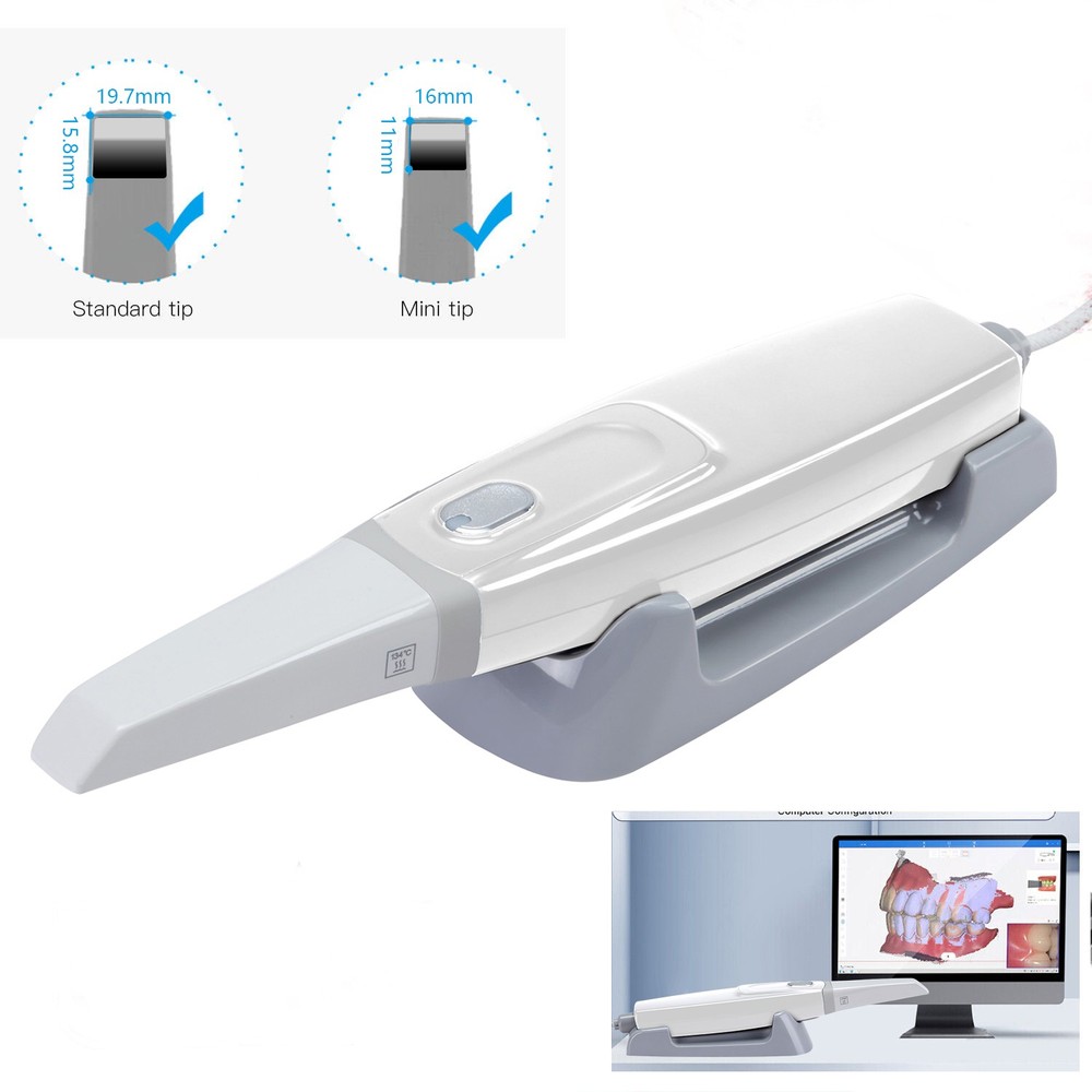 Dent Intra-Oral 3D Scanner CAD/CAM Scanning Machine with Software / Tips