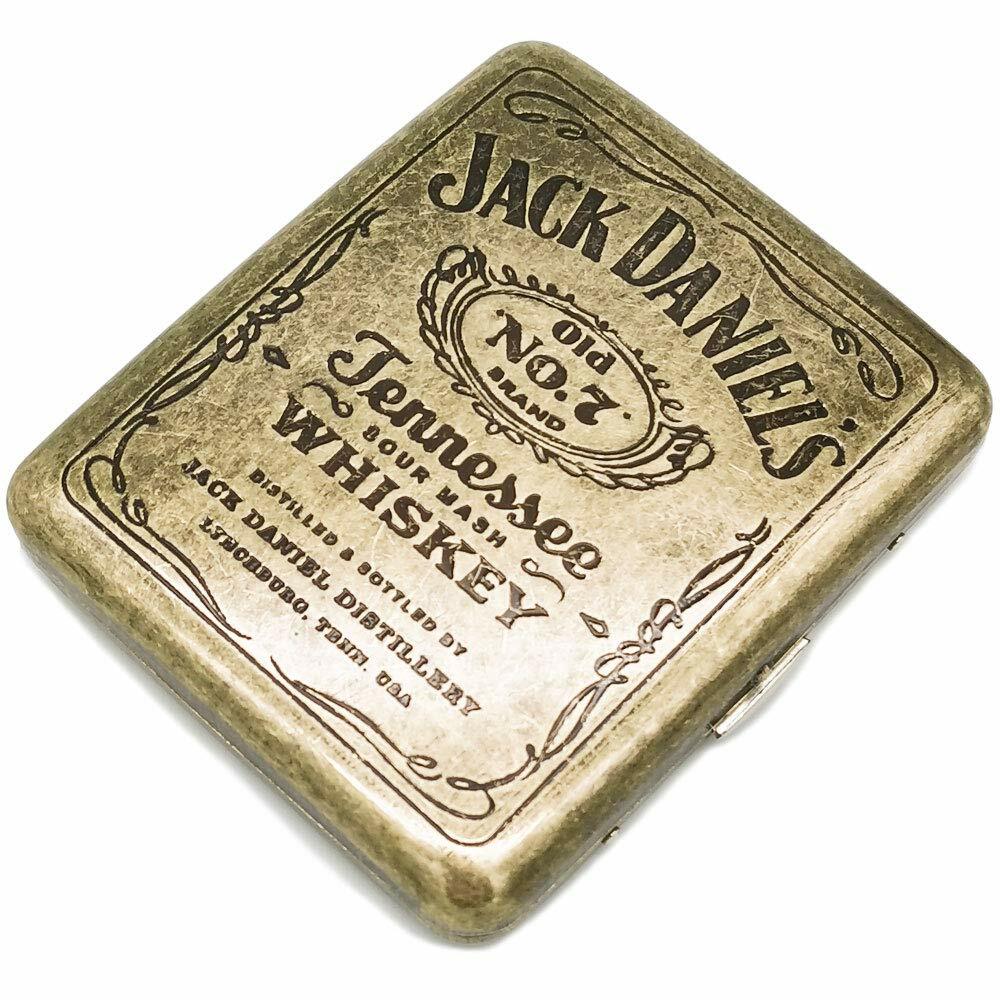 Style Classic Metallic Copper Color Double Sided King Size Cigarette Case