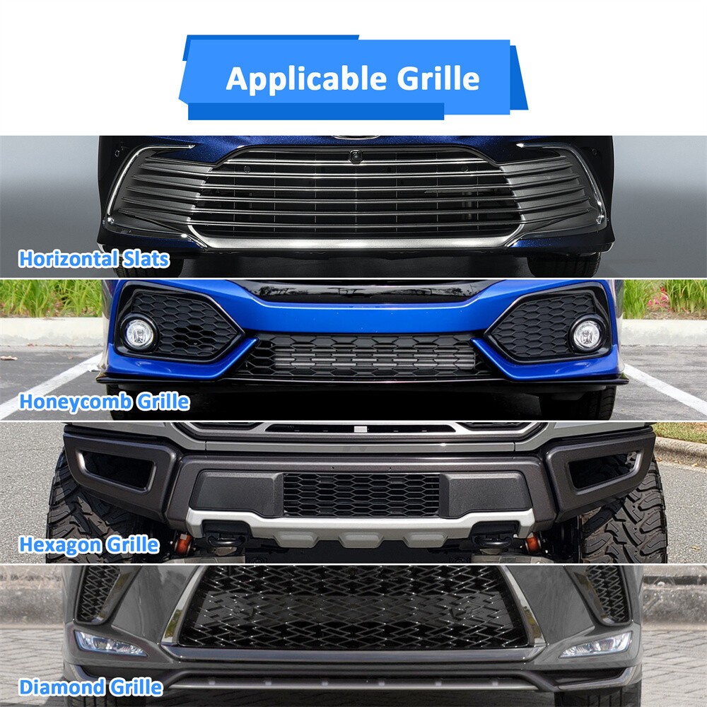 For Ford Expedition Explorer Edge (No Drill) Front Grille License Plate Bracket