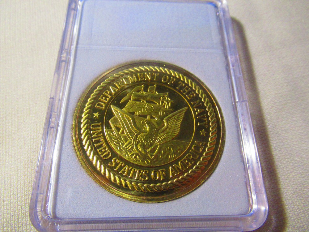 US NAVY - USS TEXAS / BB-35 Challenge Coin