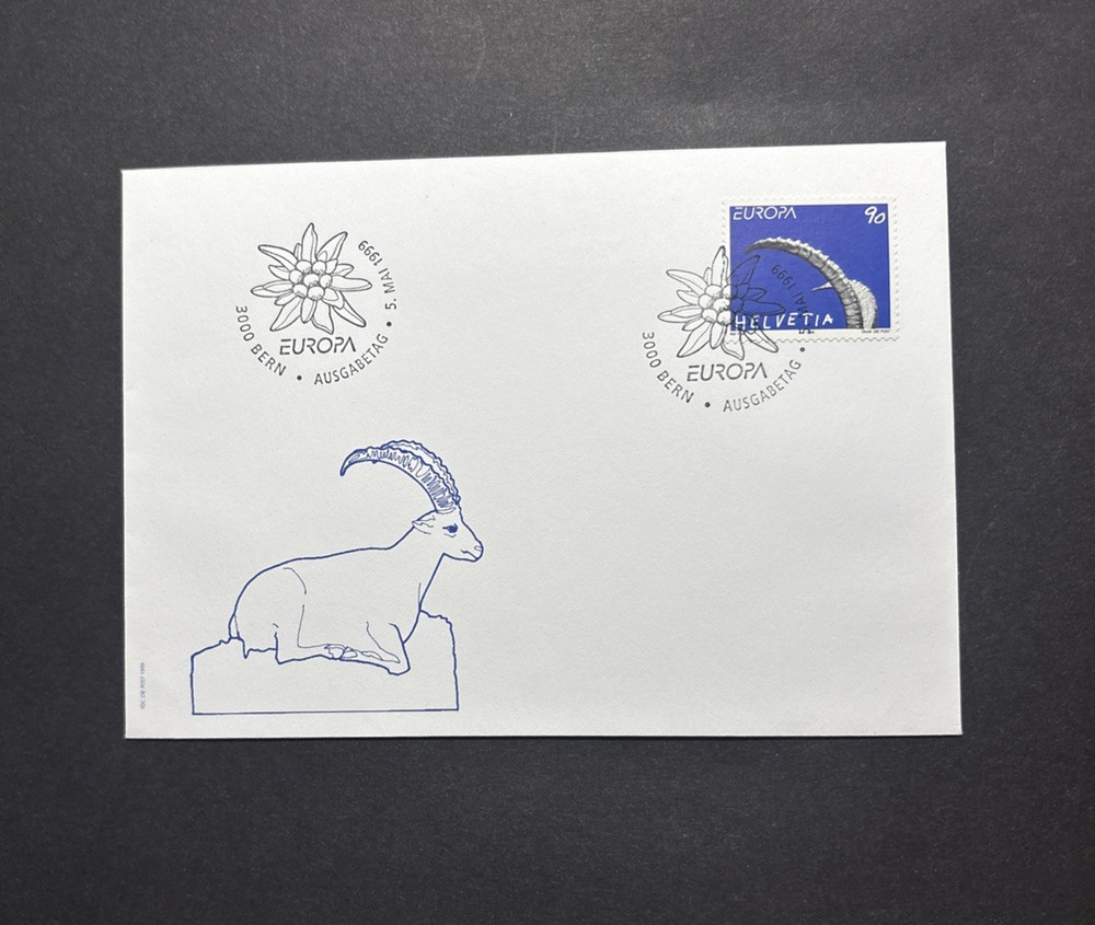 SWITZERLAND EUROPE CEPT 1999 UNC