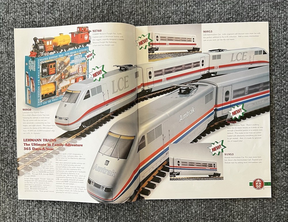 Lehmann G-Scale Train Catalog “Starter Set Big Enough For Small Hands”