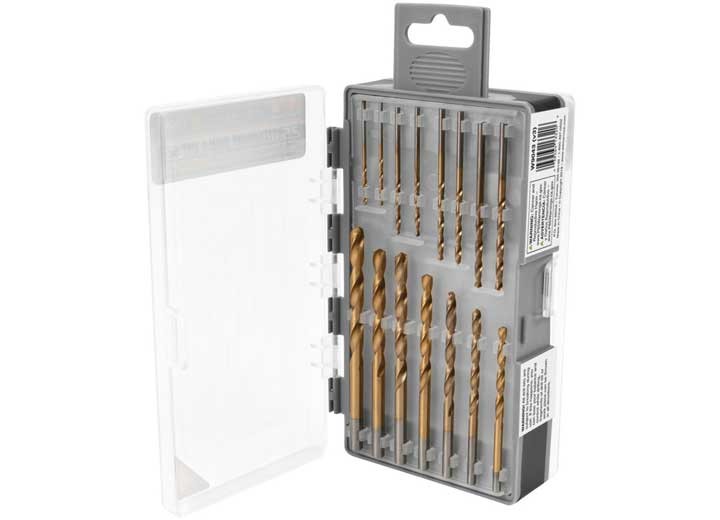 Performance Tool W9043 25pc Titanium Drill Bit Set