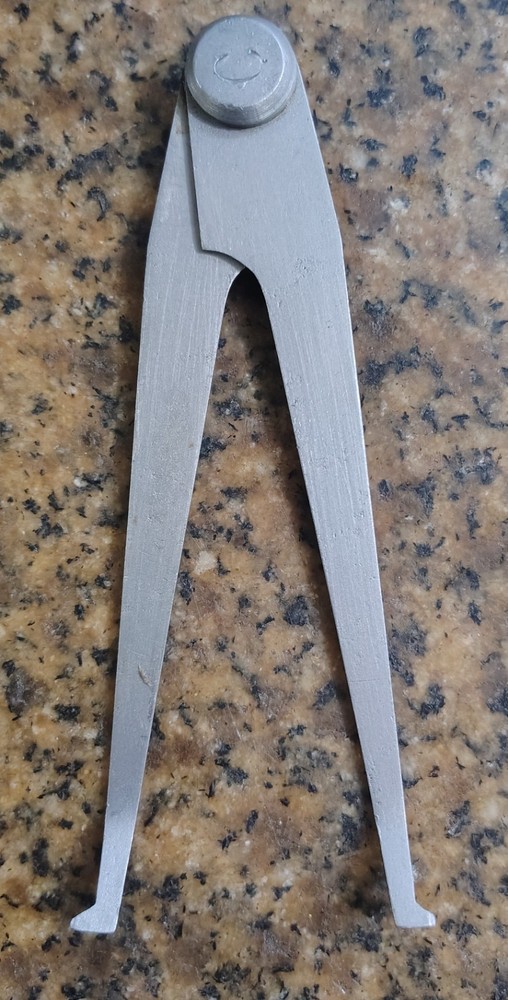 🗽 VINTAGE BENT TIP ID/OD CALIPER 8"