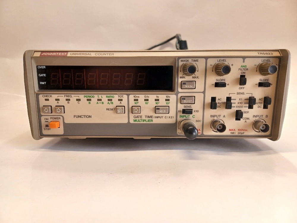 Vintage Advantest TR5823 Universal Counter