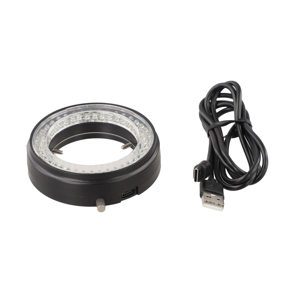 LED Microscope Light with 80 Adjustable LEDs Narrow Aluminum Alloy Frame