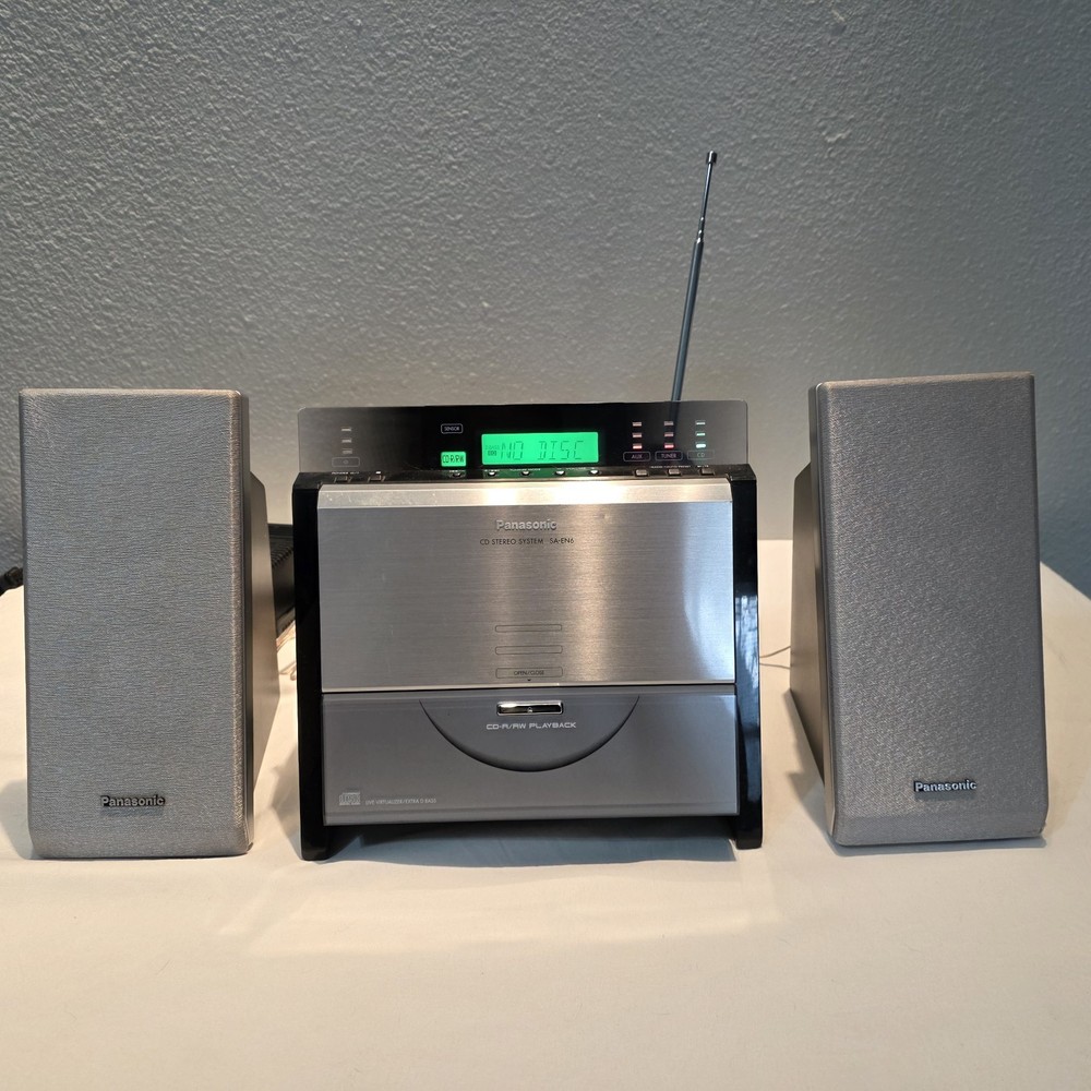 Panasonic CD Stereo System SA-EN6, Radio Works, CD Player Does Not Work