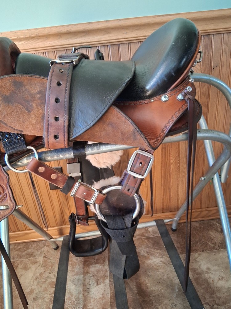 15" RL Watson Flex Panel Endurance Saddle