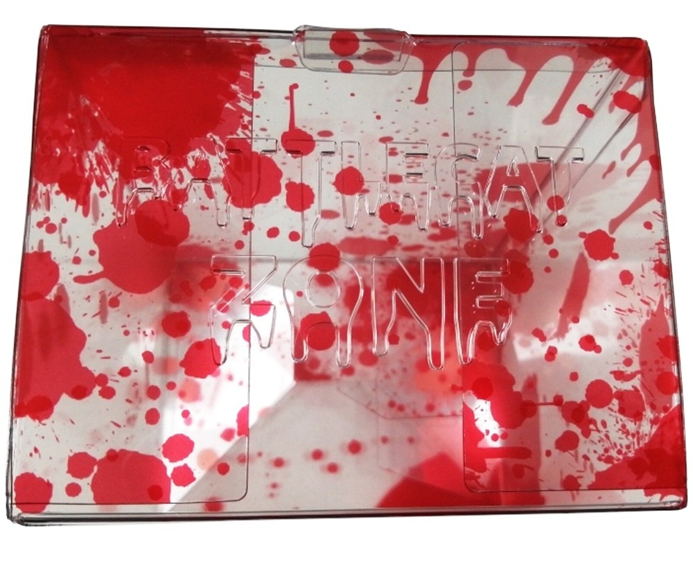 Blood Splatter Storage Box – Horror-Themed Organizer, Gift, or Display Case