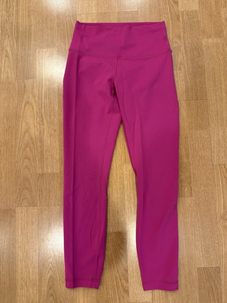 Lululemon Women’s Wunder Train HR tight 25” Ripened Raspberry Size 6