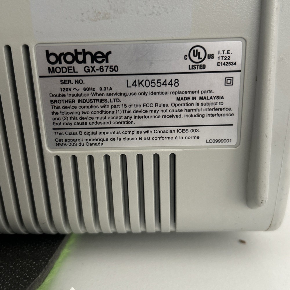 brother gx-6750 electronic typewriter - Sold As Is. Read Description (: