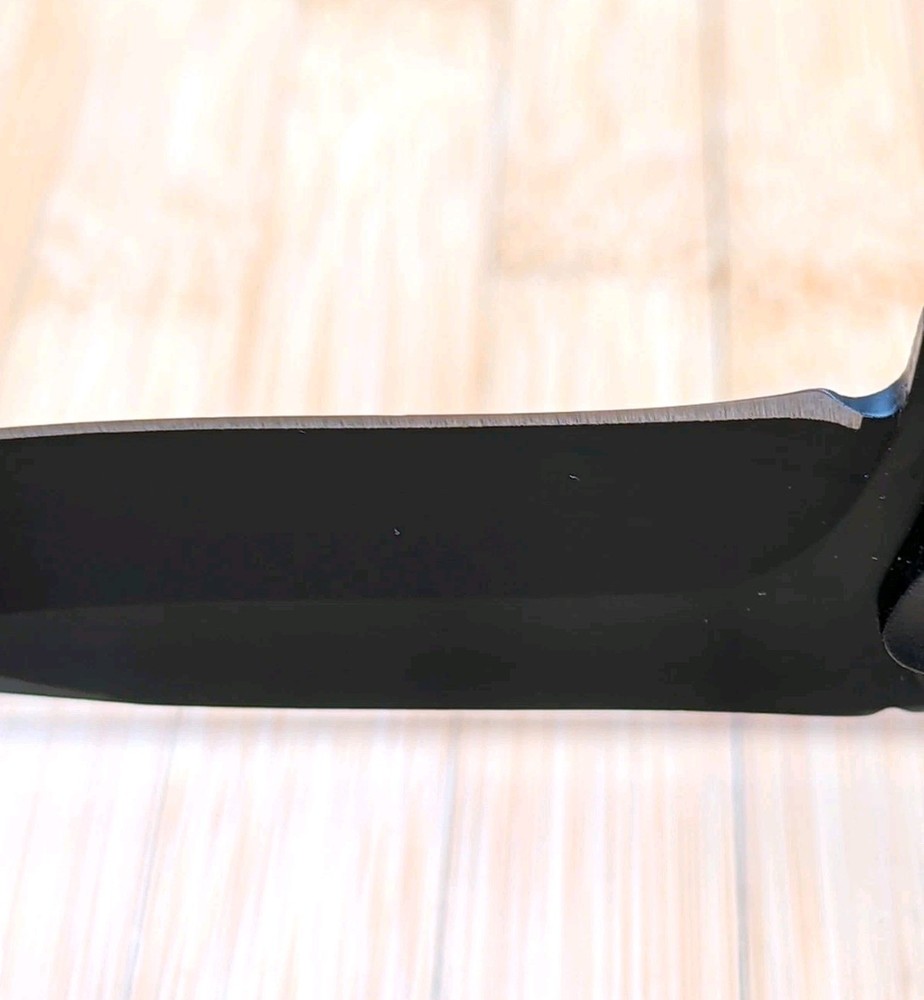 8" BLACK Mini Combat Knife w/ Polymer Handle & Sheath, 3.5" Fixed Blade, NEW