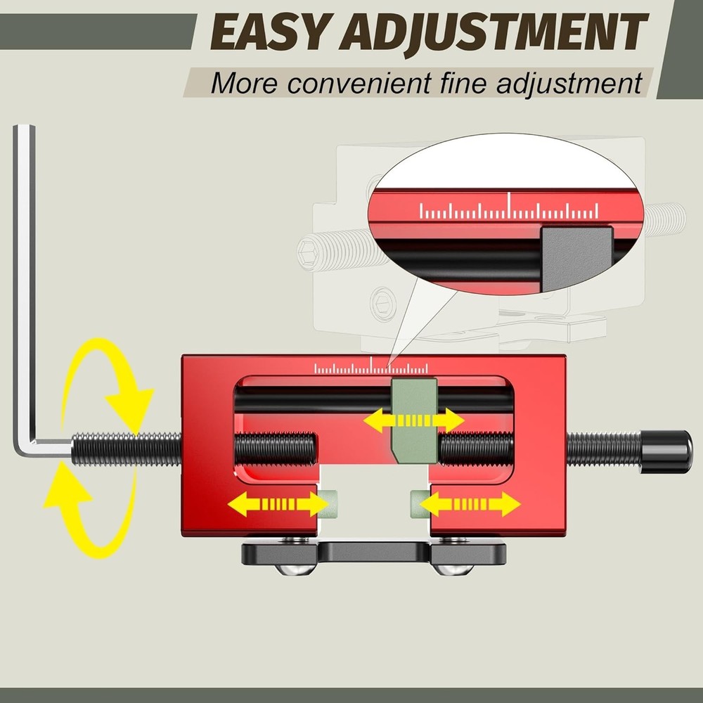 Sight Pusher Tool Heavy Duty for Glock 1911 Front Rear Sight Adjustment
