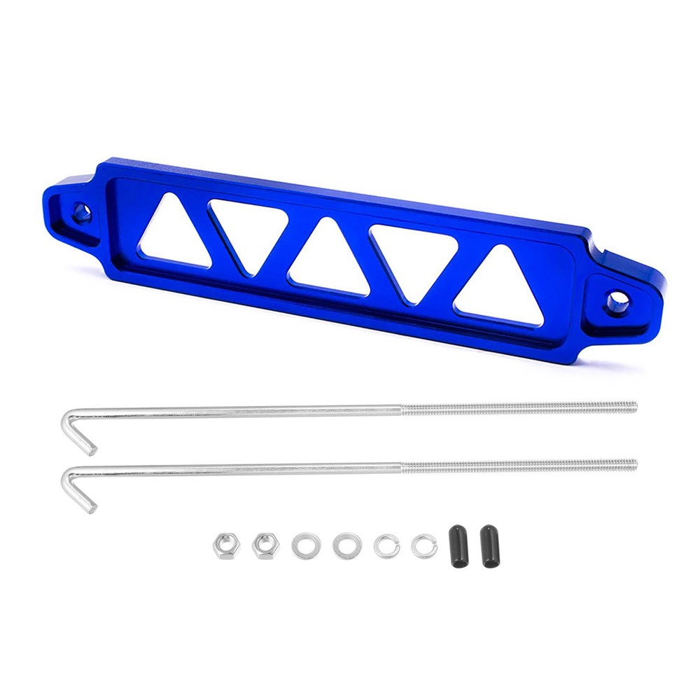 Car Battery Hold Down Tie Down Mount Bracket w/ Hook Bolt Kits Car Replacement